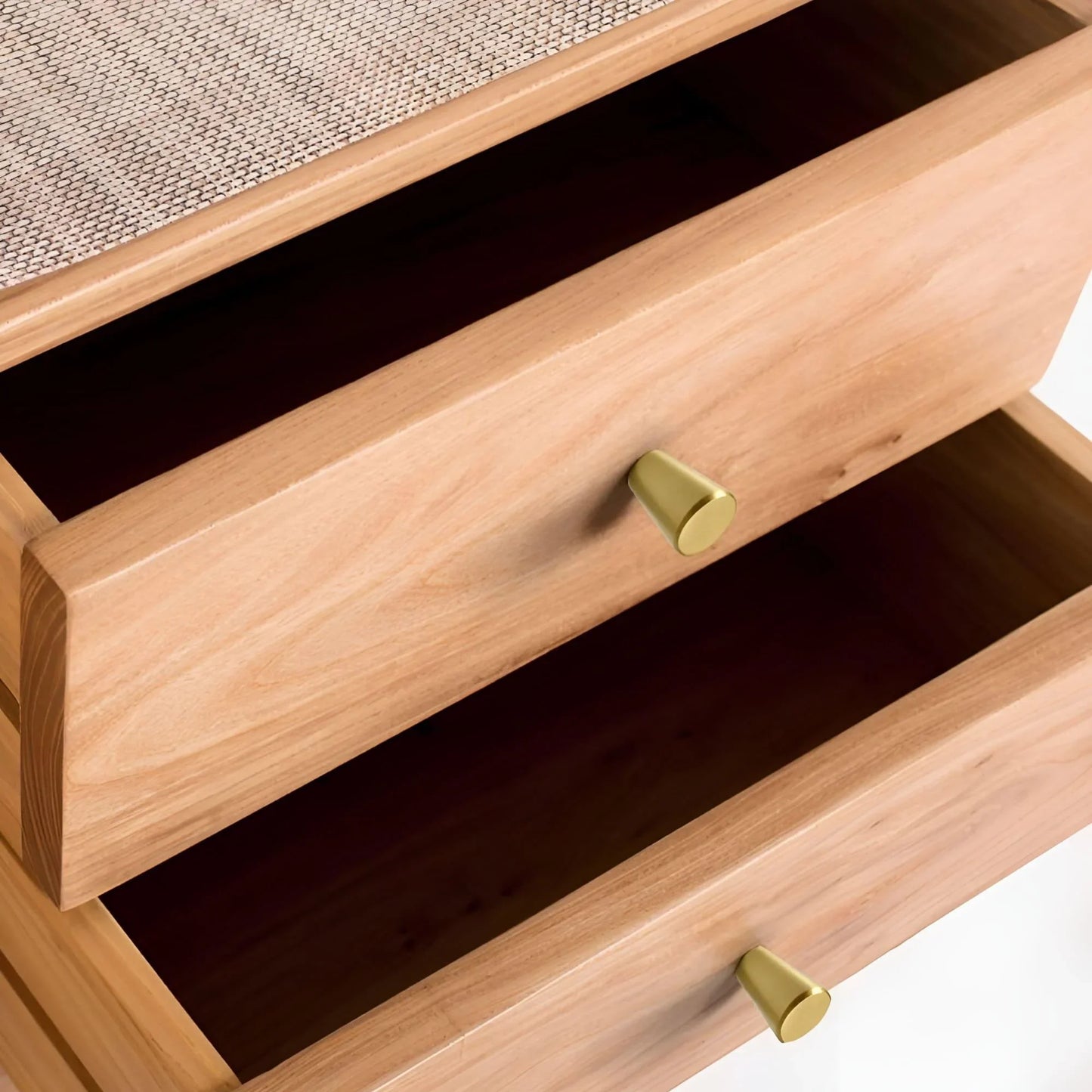 Brushed Brass Kitchen Cabinet Knobs Dresser Drawer Knobs - KAHO Hardware