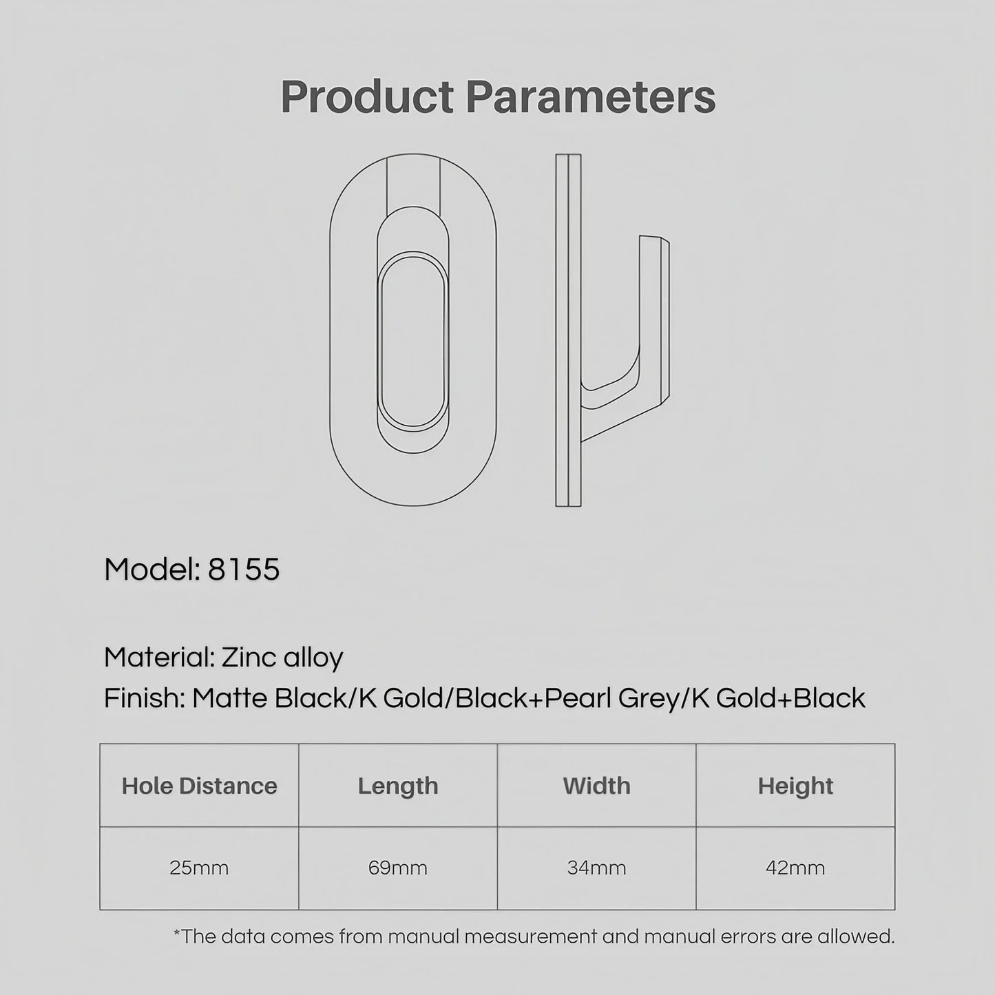 Zinc Alloy Single Hooks For Wall Decor - KAHO Hardware