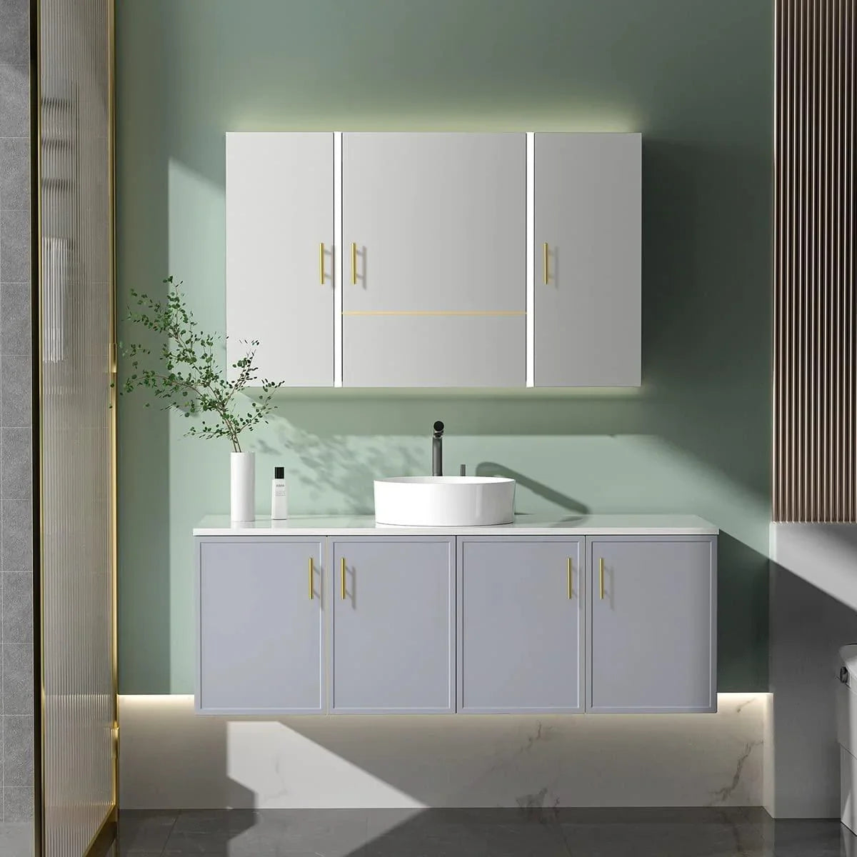 Solid Brass T-bar Kitchen Cabinet Handles - KAHO Hardware