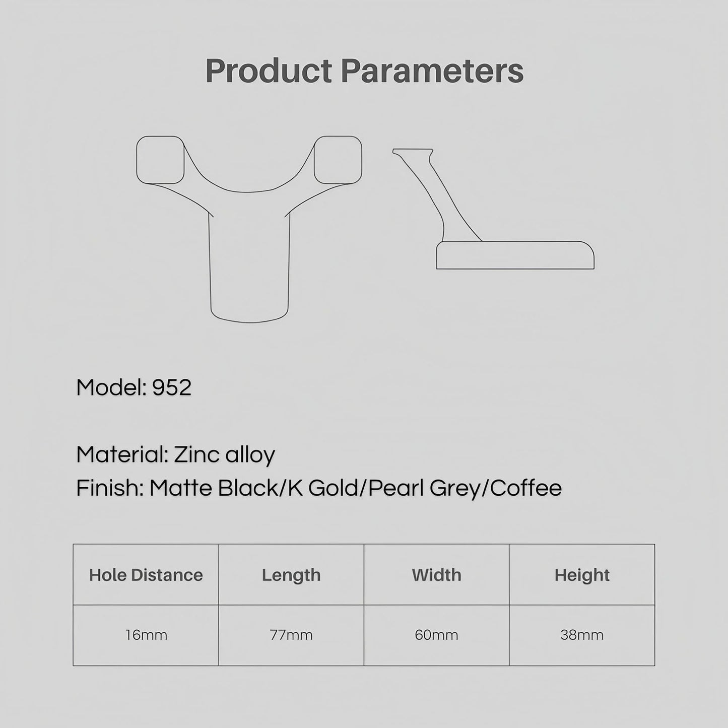 Stylish Wall Hooks For Hanging Clothes - KAHO Hardware