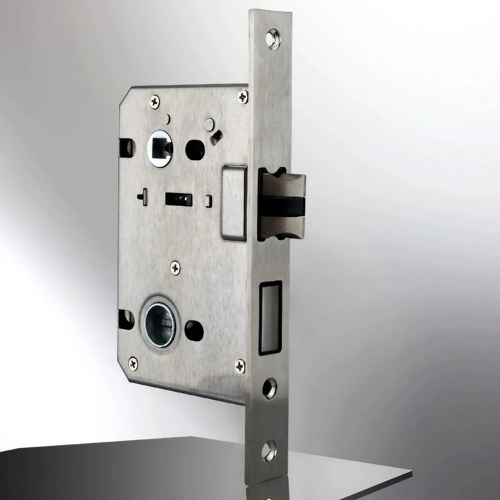 Geometric Aesthetics Interior Door Handles with Locks - KAHO Hardware