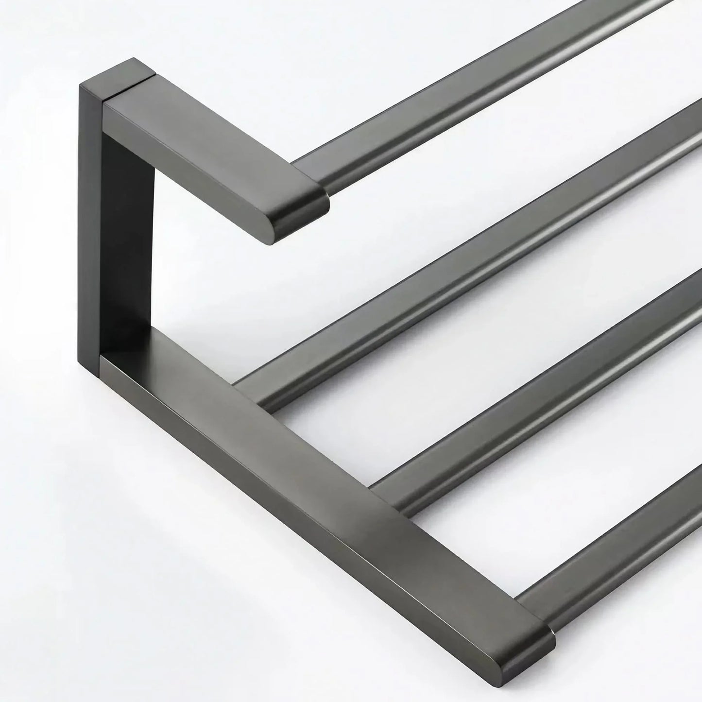 Round Corner Wall Mount Towel Rack - KAHO Hardware