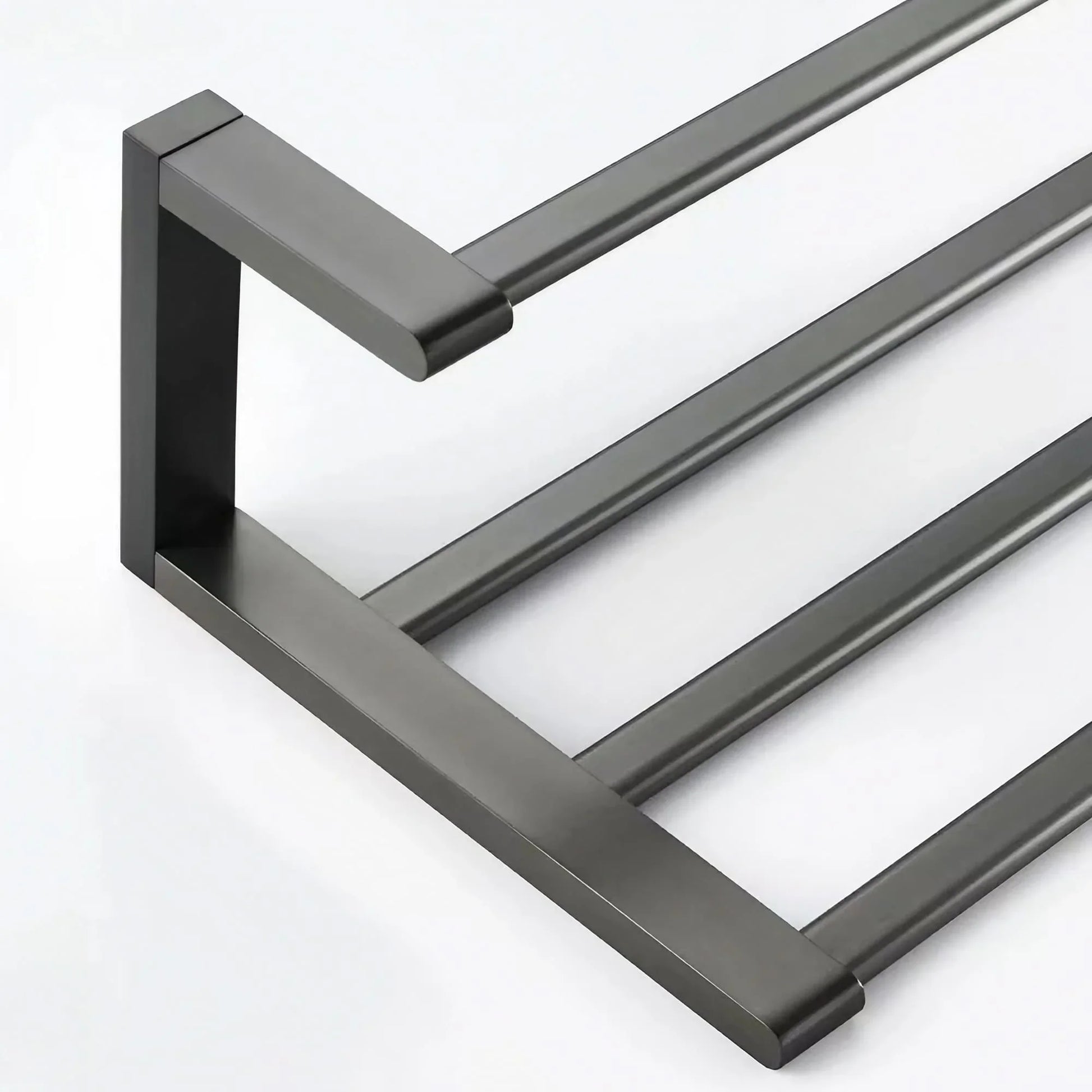 Round Corner Wall Mount Towel Rack - KAHO Hardware