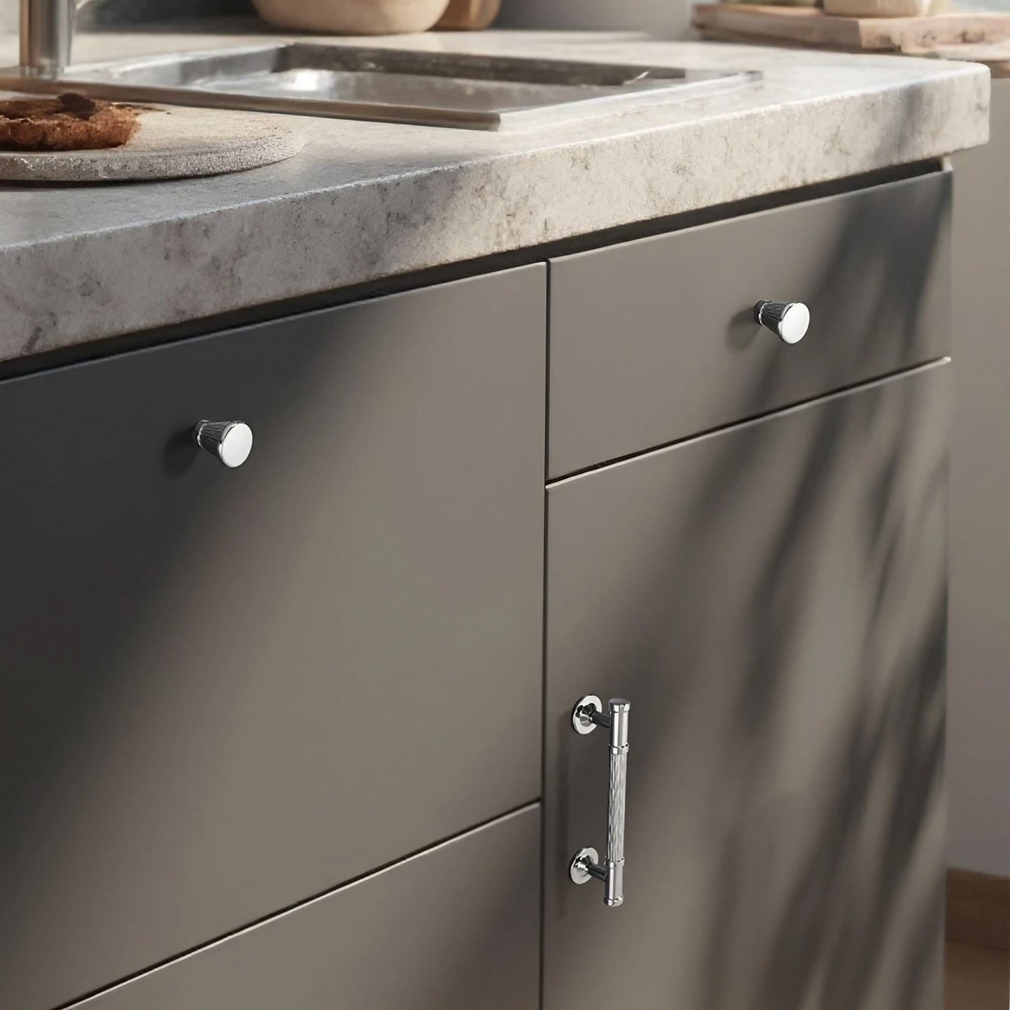 matte-brushed-cabinet-pulls-and-knobs-installation-effect