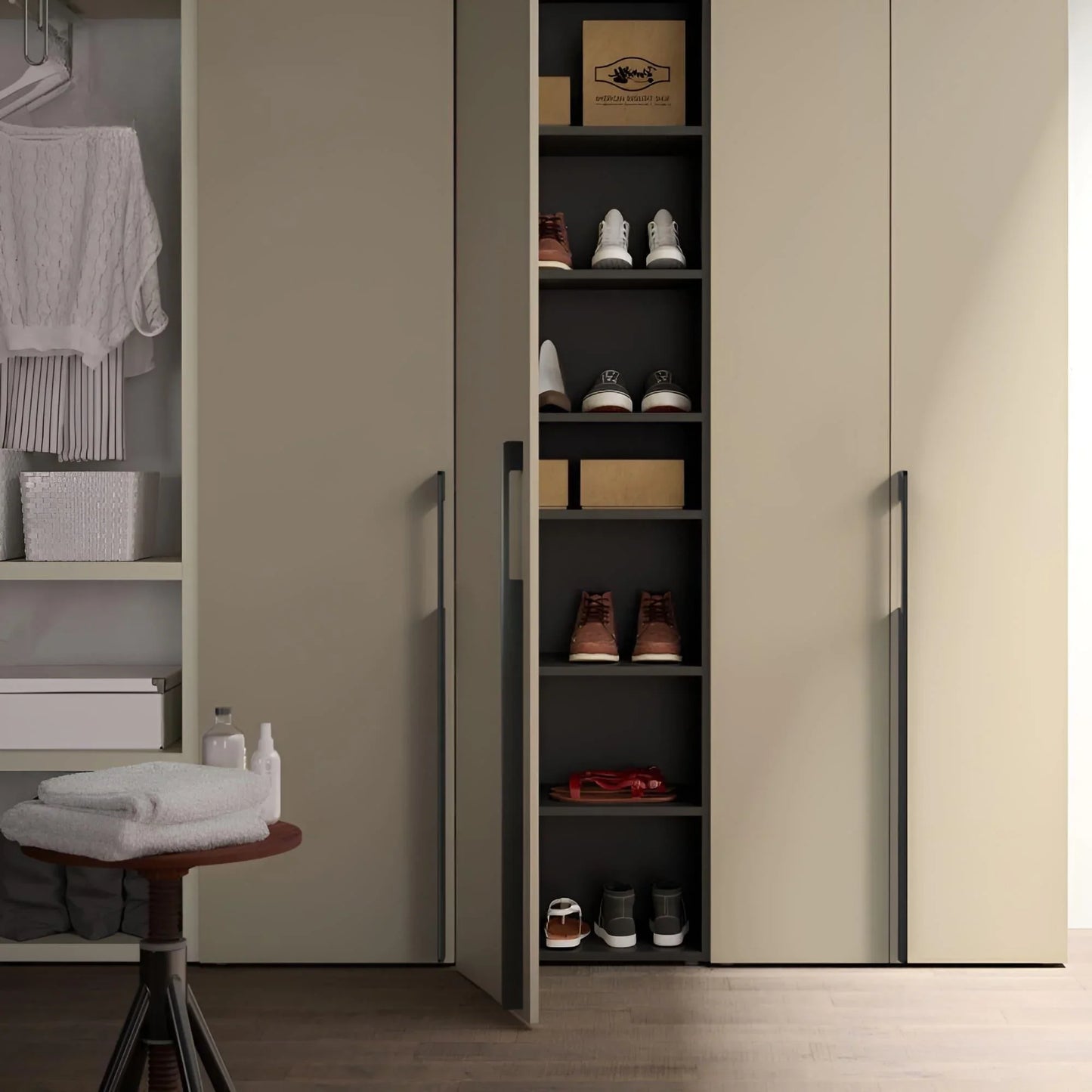 Minimalistic Kitchen Cabinet Handles Extended Cupboard Pulls - KAHO Hardware