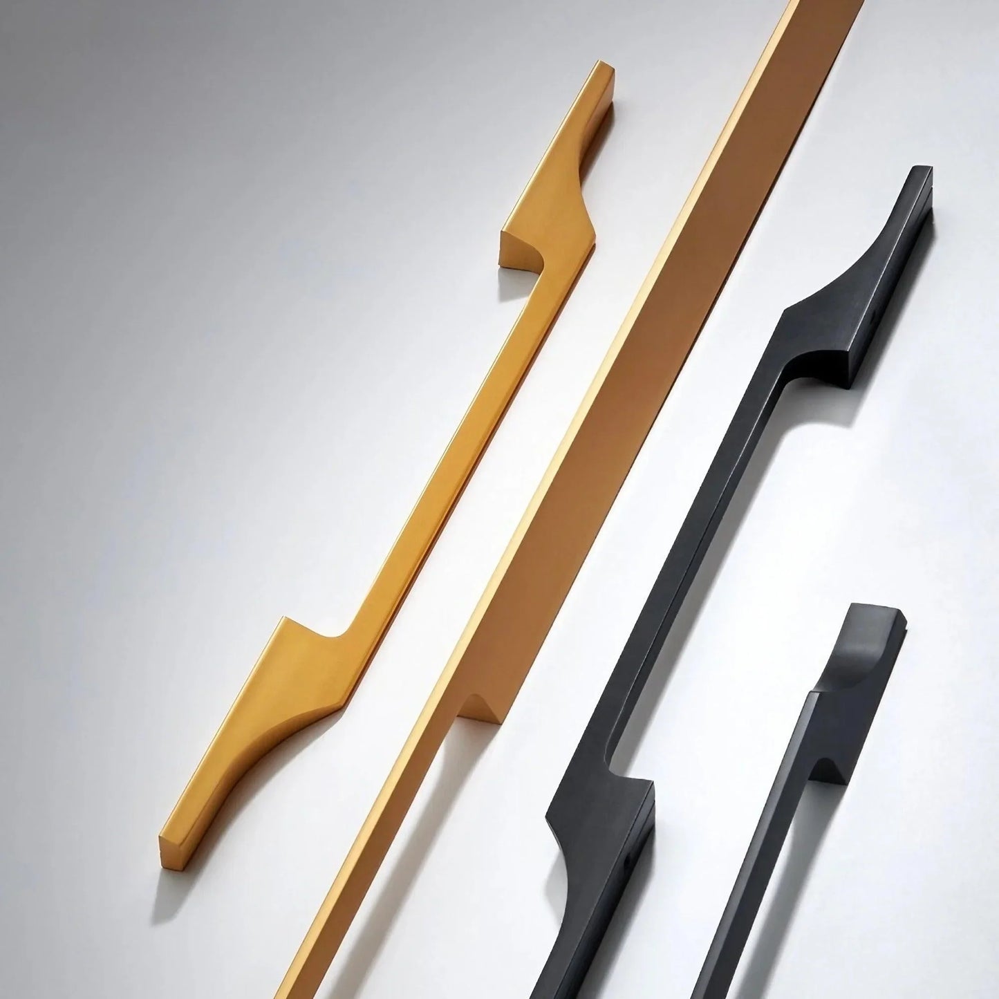 Minimalist Cabinet Pulls Light Luxury Lengthening Closet Handle - KAHO Hardware