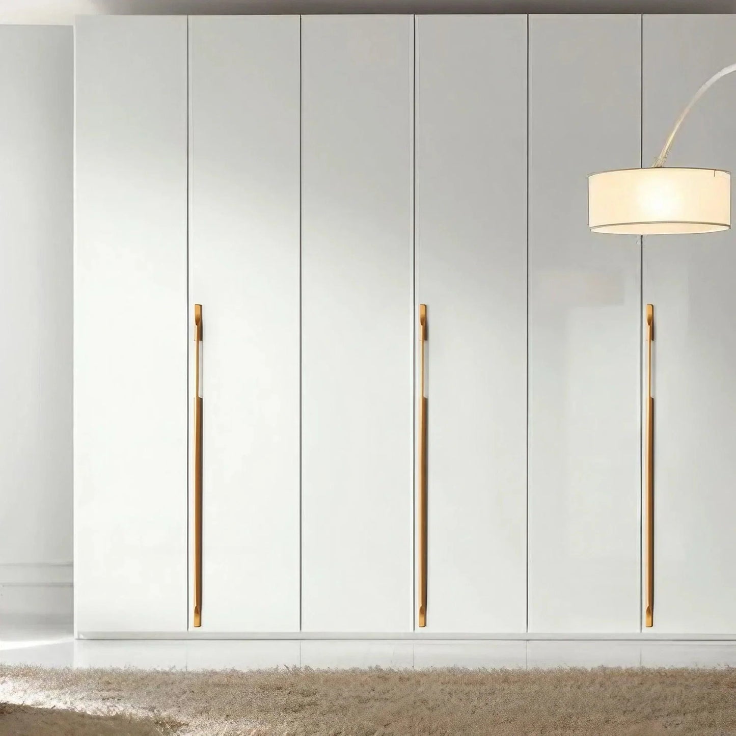Minimalist Cabinet Pulls Light Luxury Lengthening Closet Handle - KAHO Hardware