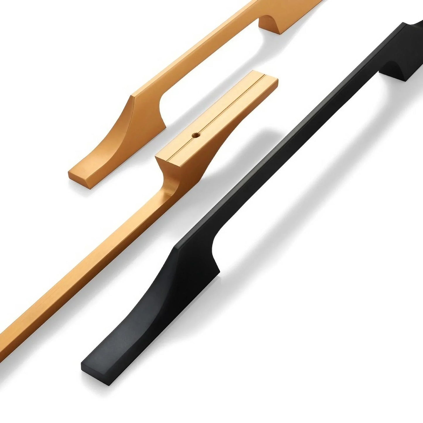 Minimalist Cabinet Pulls Light Luxury Lengthening Closet Handle - KAHO Hardware