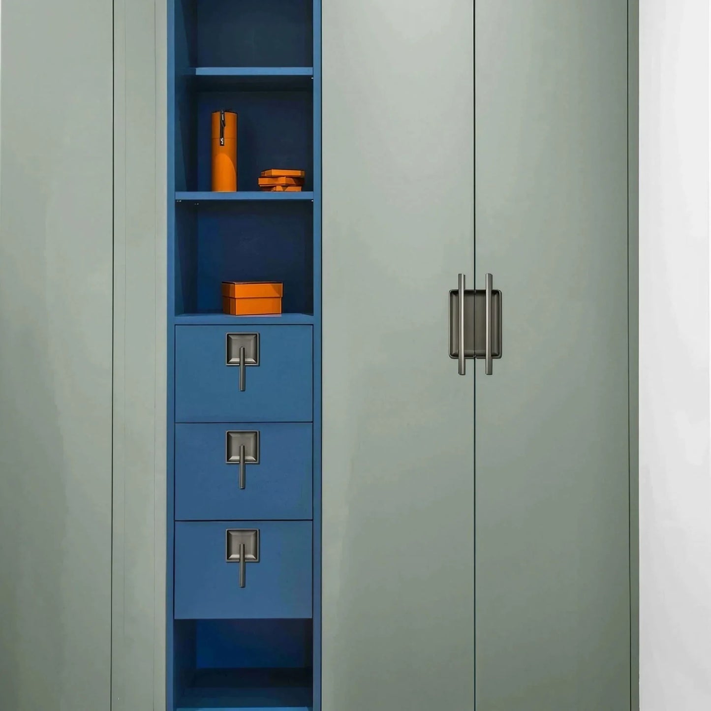 Minimalist Recessed Cabinet Pulls Cupboard Pull Door Closet Handles - KAHO Hardware