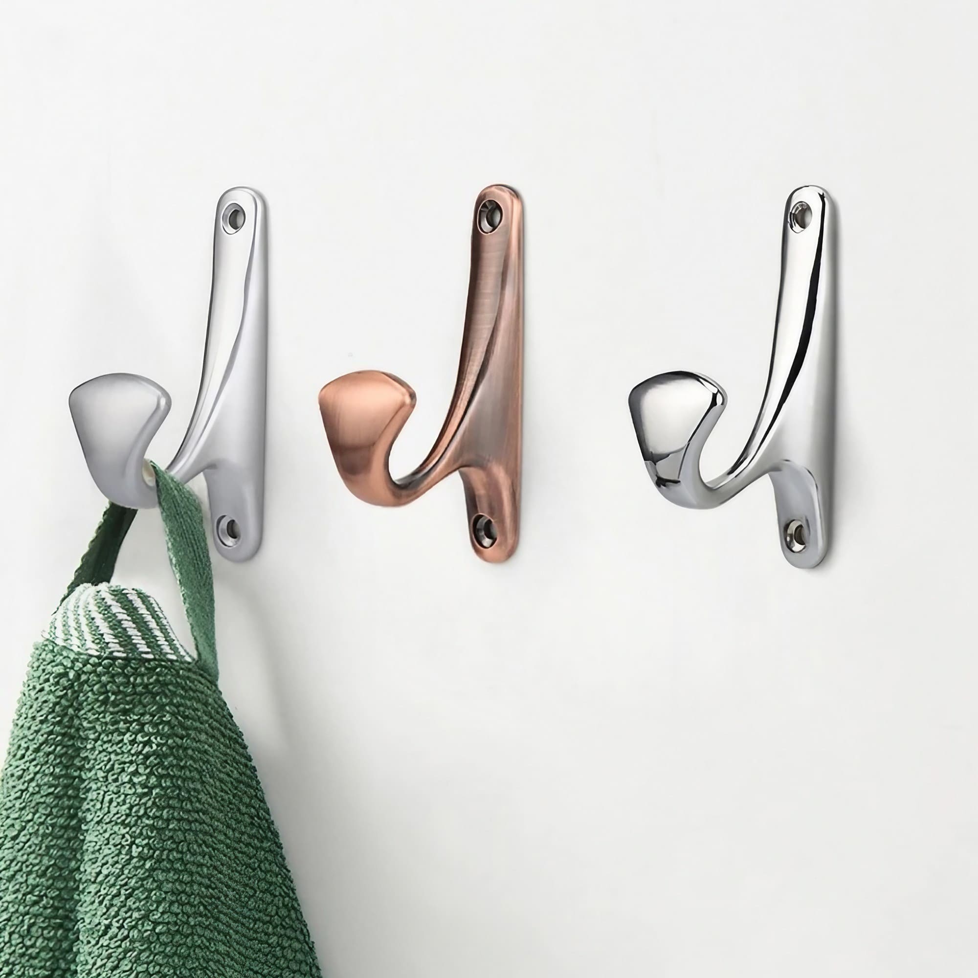 Simple Zinc Alloy Single Coat Hooks For Wall KAHO Hardware