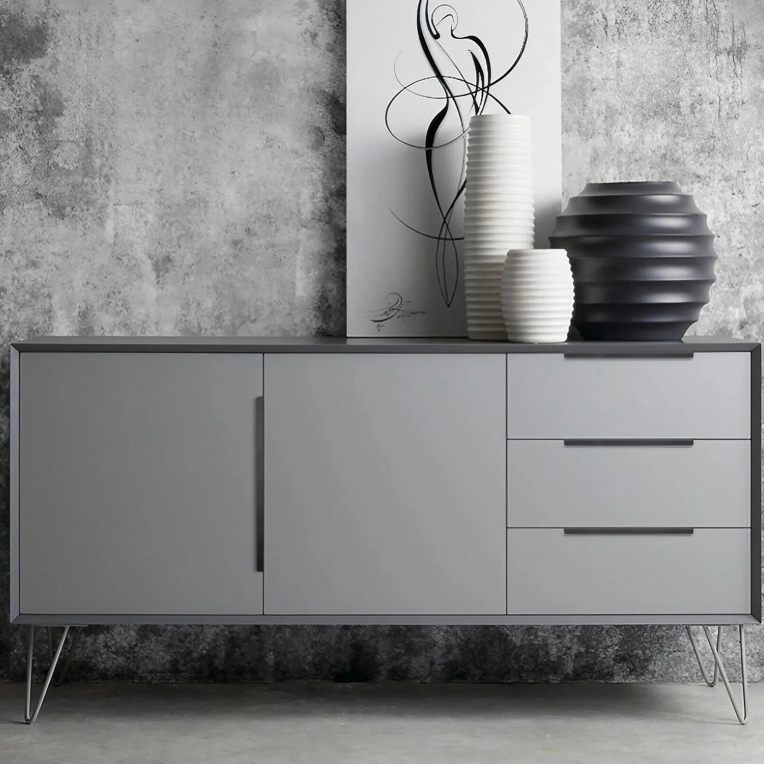 Kitchen Cabinet Finger Pull Handles - KAHO Hardware