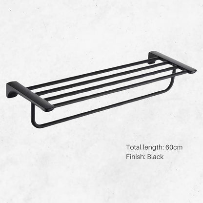 56803-Stainless-Steel-Bathroom-Towel-Racks-Black