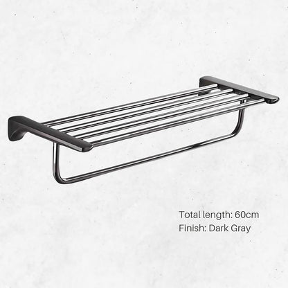 56803-Stainless-Steel-Bathroom-Towel-Racks-Dark-Gray