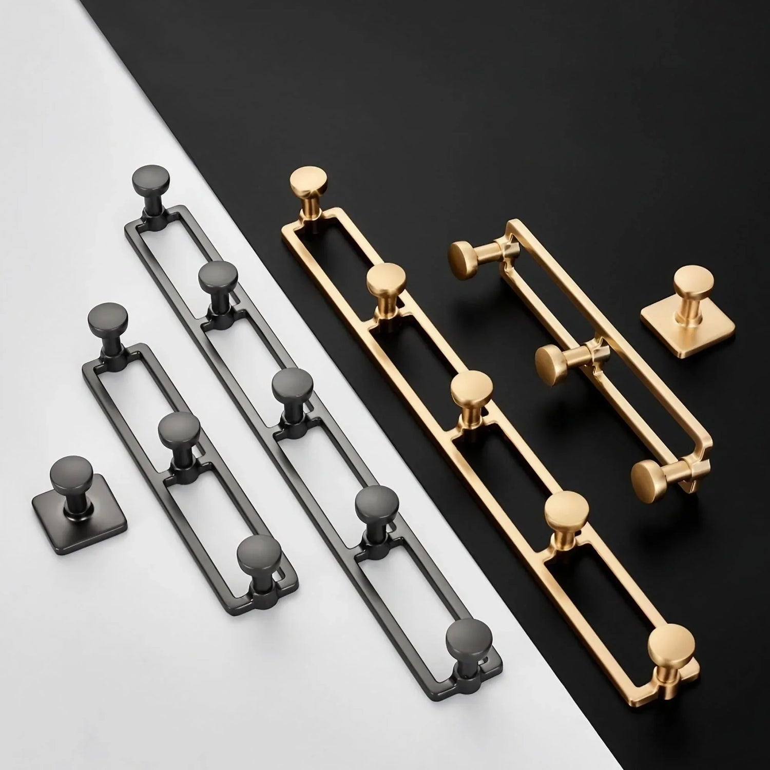Minimalism Zinc Alloy Coat Hooks Wall Mounted - KAHO Hardware