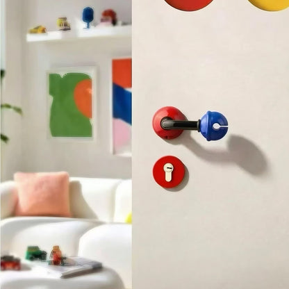 Modern Colorful Door Handles – Premium Zinc Alloy Interior Lever Set