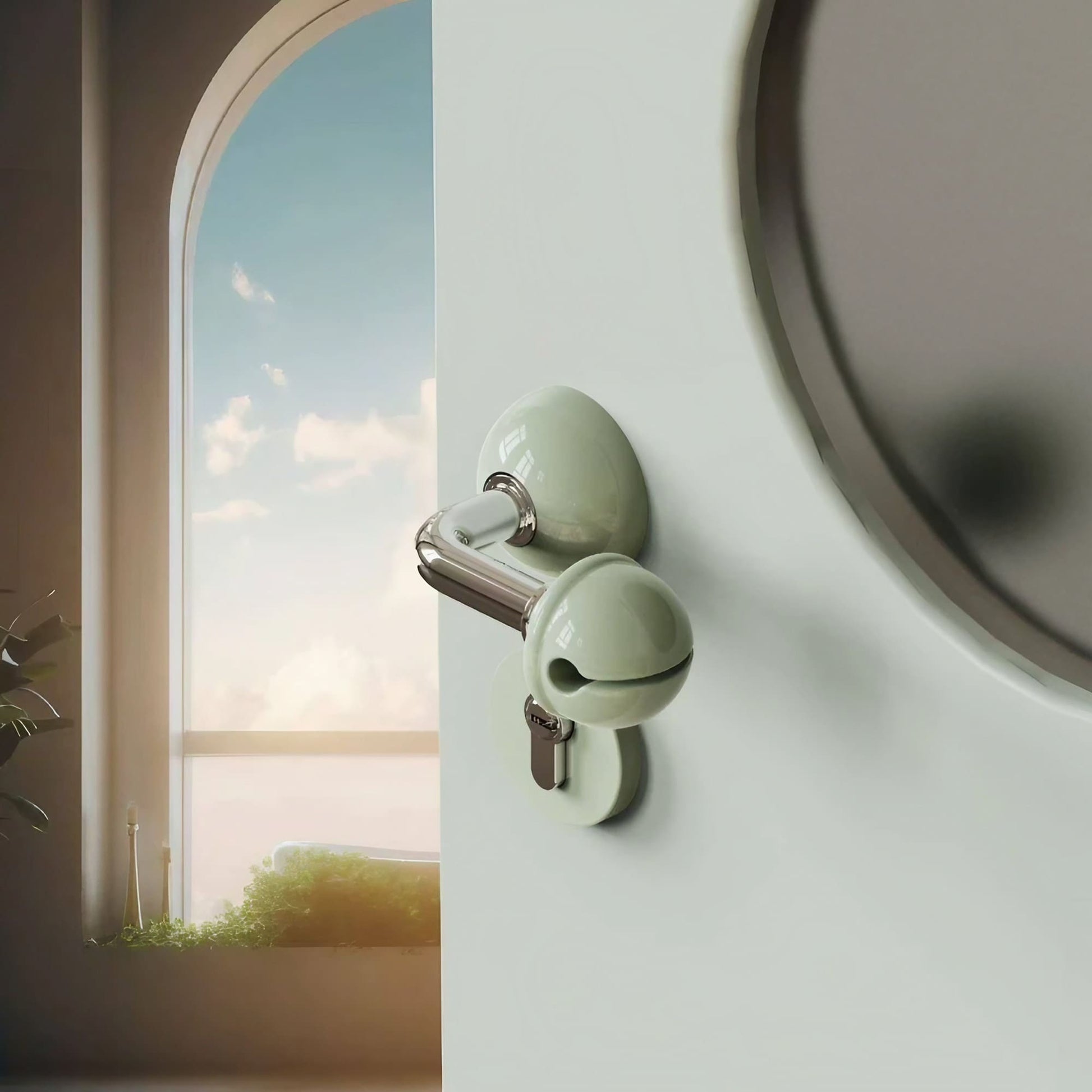 designer-door-hardware-light-green-chrome