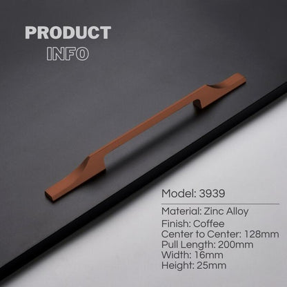 Minimalist Cabinet Pulls Light Luxury Lengthening Closet Handle